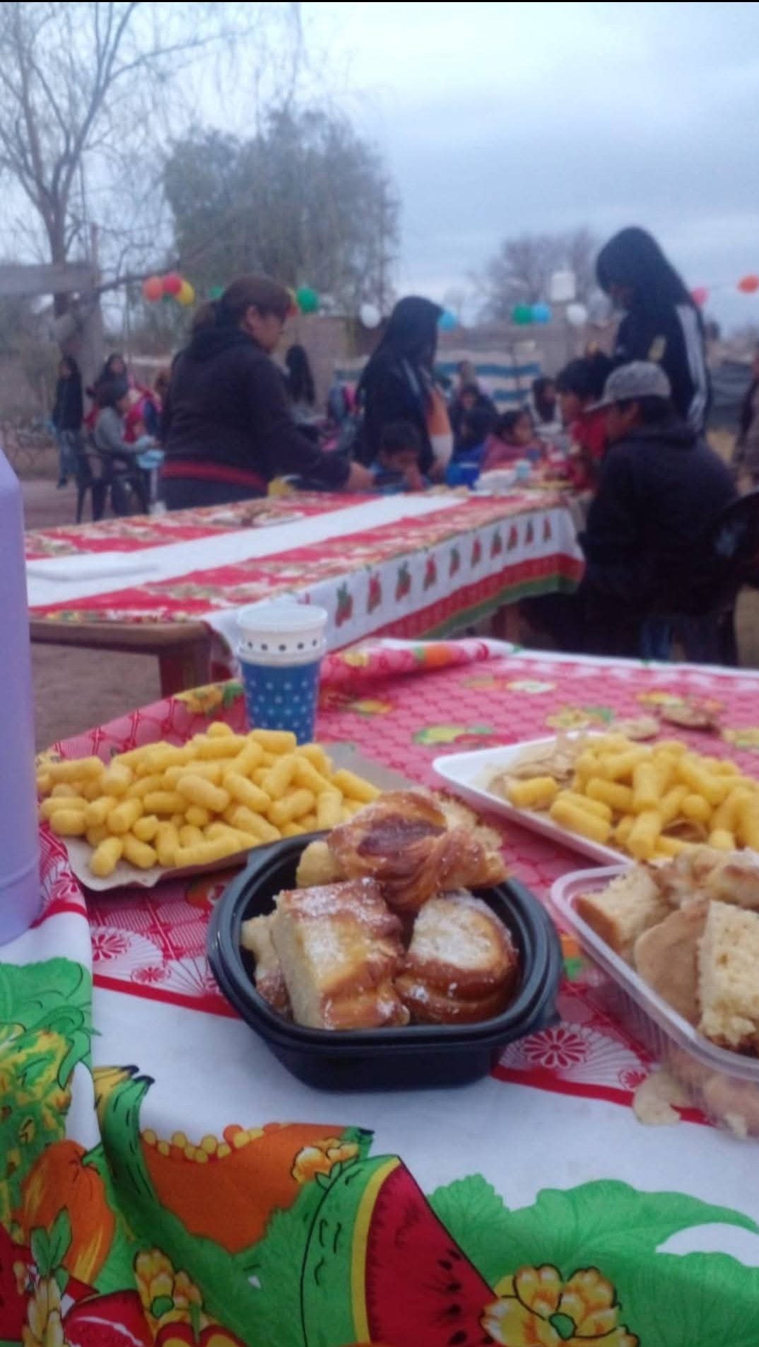 Gran festejo en el barrio La Paz: juegos, merienda y solidaridad vecinal