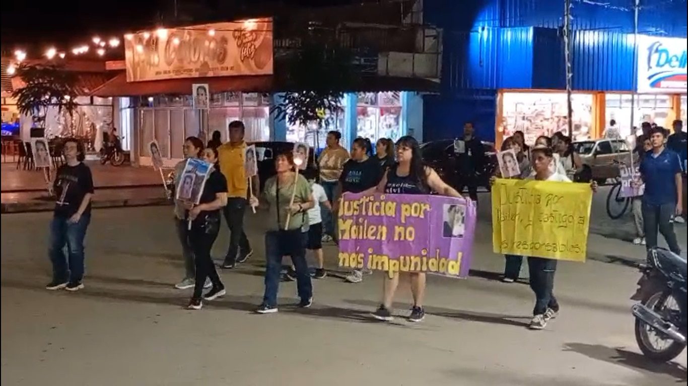 Segunda marcha del silencio por Mailén: la comunidad volvió a exigir justicia en Tinogasta